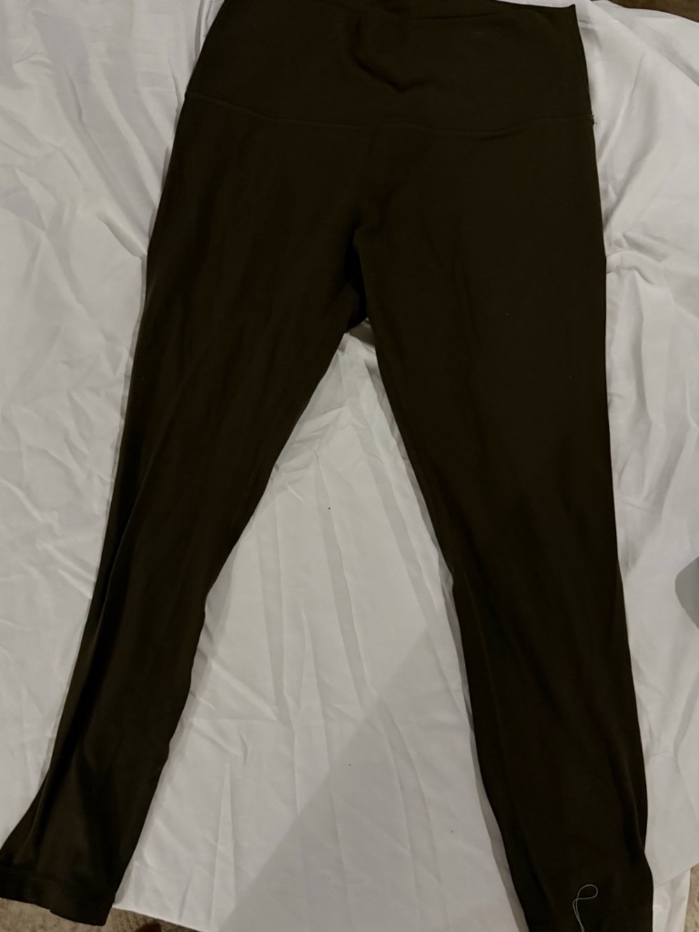 Lululemon Align High Rise Olive Green 25” Inseam - Size 10